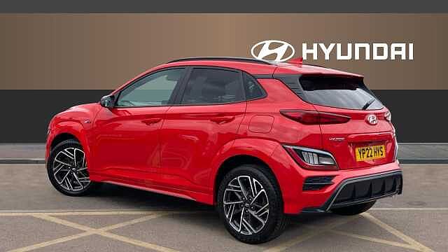 Hyundai KONA 1.0 TGDi 48V MHEV N Line 5dr Petrol Hatchback Red