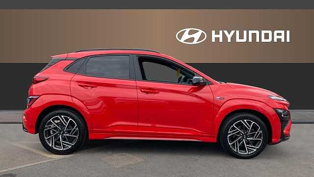 Hyundai KONA 1.0 TGDi 48V MHEV N Line 5dr Petrol Hatchback Red
