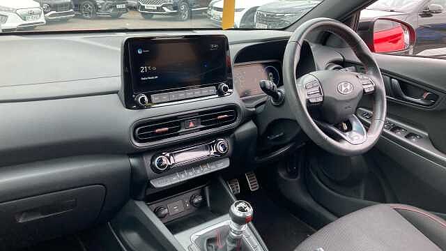 Hyundai KONA 1.0 TGDi 48V MHEV N Line 5dr Petrol Hatchback Red