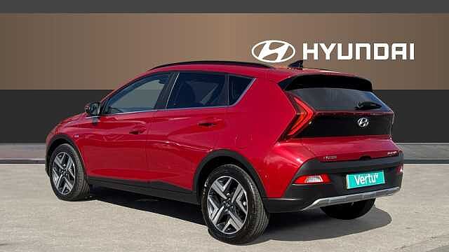 Hyundai BAYON 1.0 TGDi 48V MHEV Premium 5dr DCT Petrol Hatchback Red