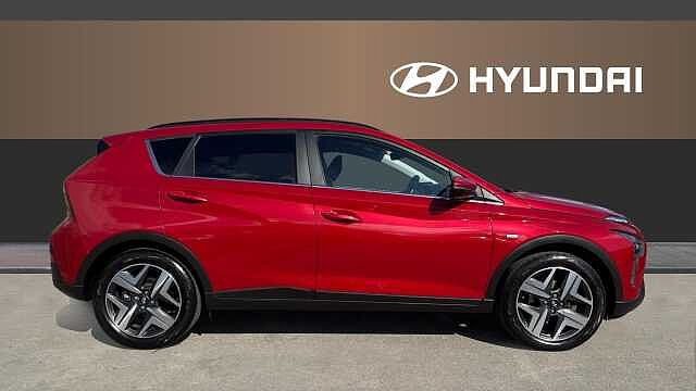 Hyundai BAYON 1.0 TGDi 48V MHEV Premium 5dr DCT Petrol Hatchback Red