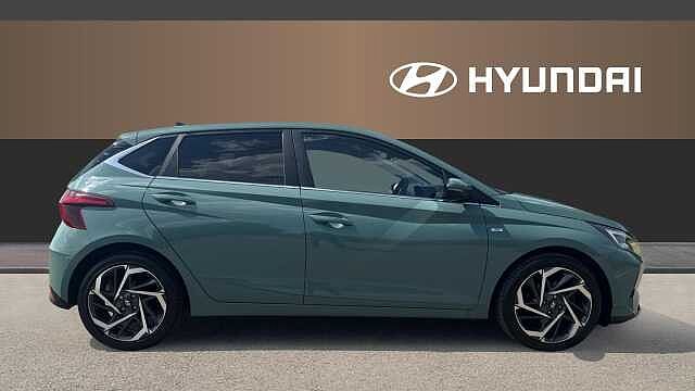 Hyundai I20 1.0T GDi 48V MHD Premium 5dr DCT Petrol Hatchback Green