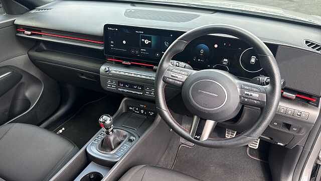 Hyundai KONA 1.6T 138 N Line 5dr Petrol Hatchback Silver