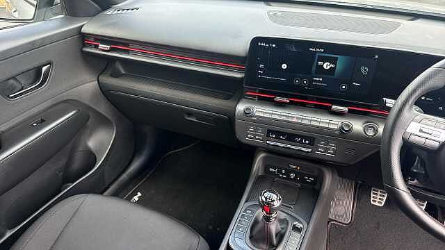Hyundai KONA 1.6T 138 N Line 5dr Petrol Hatchback Silver