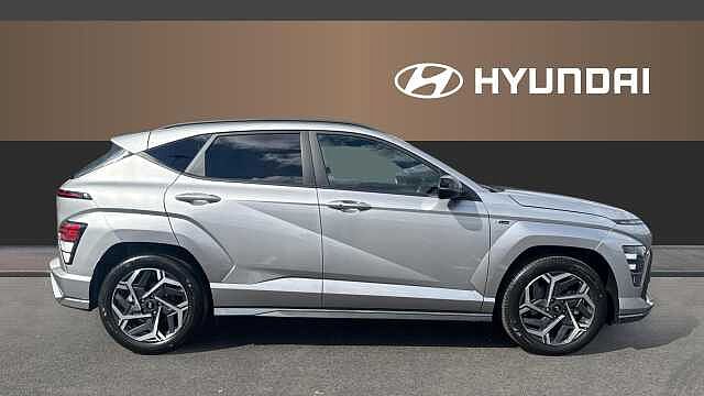 Hyundai KONA 1.6T 138 N Line 5dr Petrol Hatchback Silver