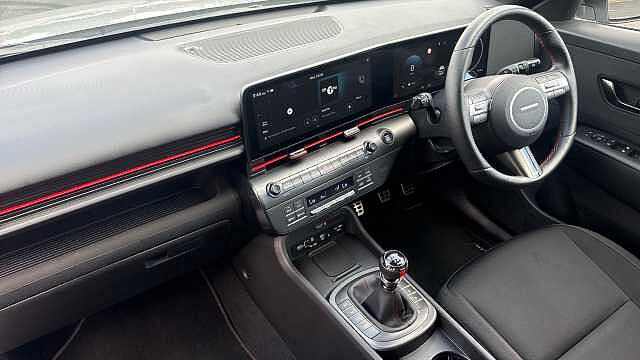 Hyundai KONA 1.6T 138 N Line 5dr Petrol Hatchback Silver