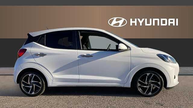 Hyundai I10 1.0 [63] Premium 5dr Auto [Nav] Petrol Hatchback White