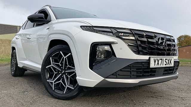 Hyundai TUCSON 1.6 TGDi N Line S 5dr 2WD Petrol Estate White