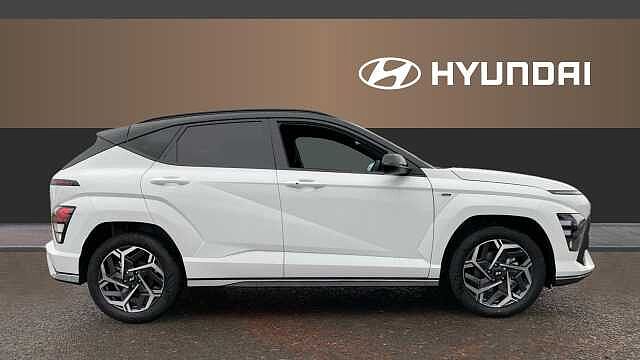 Hyundai KONA 1.0T N Line 5dr Petrol Hatchback Serenity White - Pearl
