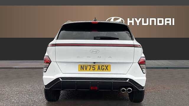 Hyundai KONA 1.0T N Line 5dr Petrol Hatchback Serenity White - Pearl