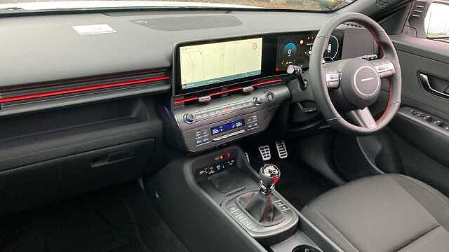 Hyundai KONA 1.0T N Line 5dr Petrol Hatchback Serenity White - Pearl