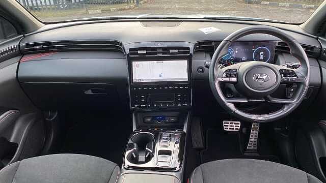 Hyundai TUCSON 1.6 TGDi Hybrid 230 N Line 5dr 2WD Auto Hybrid Estate White