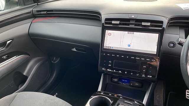 Hyundai TUCSON 1.6 TGDi Hybrid 230 N Line 5dr 2WD Auto Hybrid Estate White