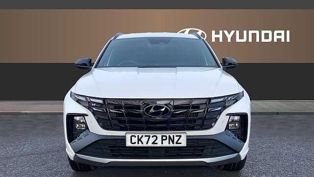 Hyundai TUCSON 1.6 TGDi Hybrid 230 N Line 5dr 2WD Auto Hybrid Estate White