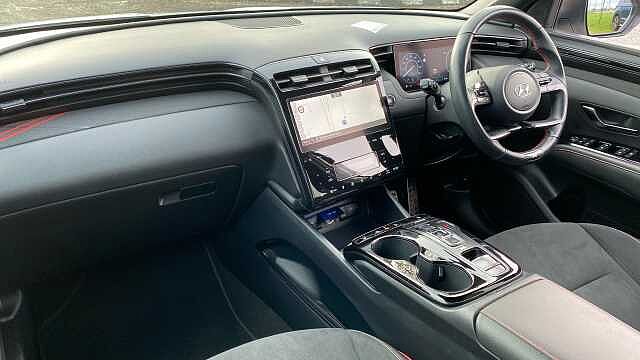 Hyundai TUCSON 1.6 TGDi Hybrid 230 N Line 5dr 2WD Auto Hybrid Estate White