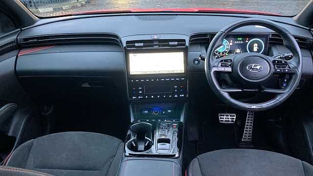 Hyundai TUCSON 1.6 TGDi Hybrid 230 N Line S 5dr 2WD Auto Hybrid Estate Red