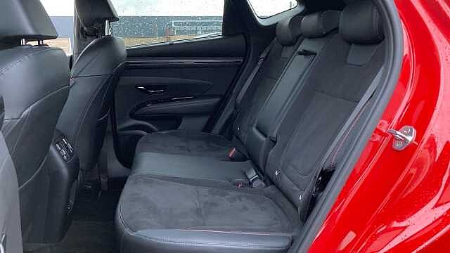 Hyundai TUCSON 1.6 TGDi Hybrid 230 N Line S 5dr 2WD Auto Hybrid Estate Red