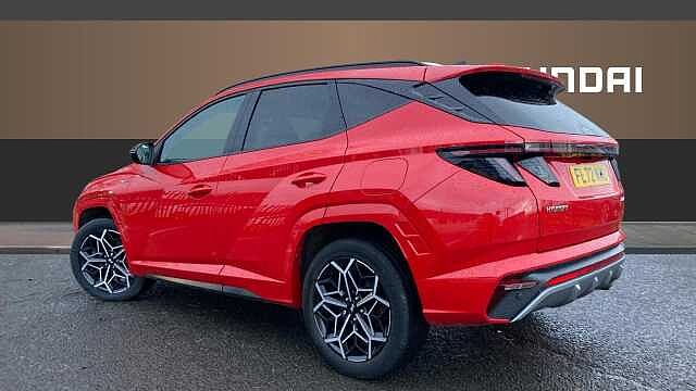 Hyundai TUCSON 1.6 TGDi Hybrid 230 N Line S 5dr 2WD Auto Hybrid Estate Red