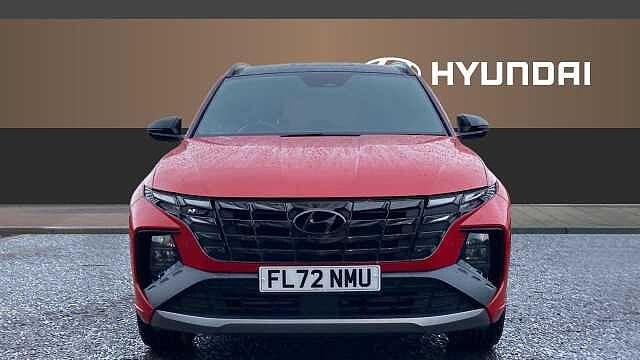 Hyundai TUCSON 1.6 TGDi Hybrid 230 N Line S 5dr 2WD Auto Hybrid Estate Red