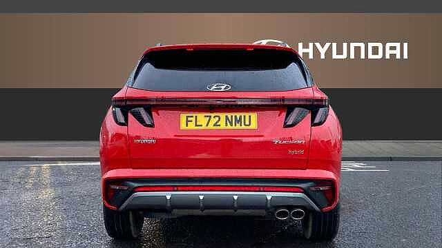 Hyundai TUCSON 1.6 TGDi Hybrid 230 N Line S 5dr 2WD Auto Hybrid Estate Red