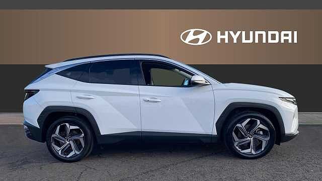 Hyundai TUCSON 1.6 TGDi Hybrid 230 Ultimate 5dr 2WD Auto Hybrid Estate White