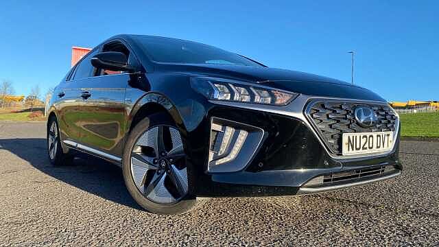 Hyundai IONIQ 1.6 GDi Hybrid Premium SE 5dr DCT Hybrid Hatchback Black