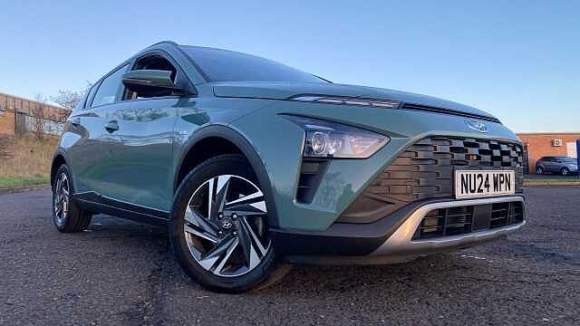 Hyundai BAYON 1.0 TGDi 48V MHEV SE Connect 5dr Petrol Hatchback Green