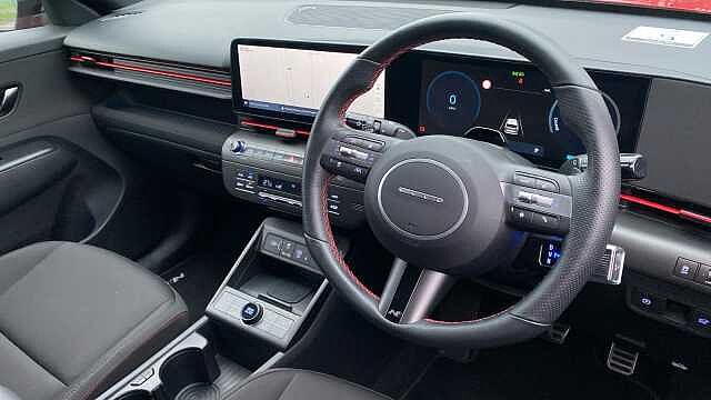 Hyundai KONA 160kW N Line 65kWh 5dr Auto Electric Hatchback Red