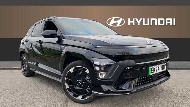 Hyundai KONA 160kW N Line 65kWh 5dr Auto Electric Hatchback Black