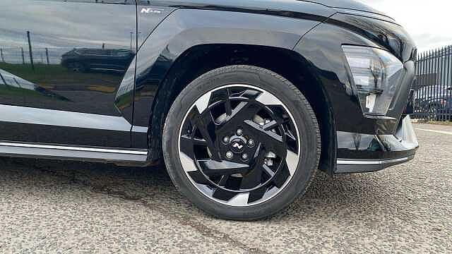 Hyundai KONA 160kW N Line 65kWh 5dr Auto Electric Hatchback Black