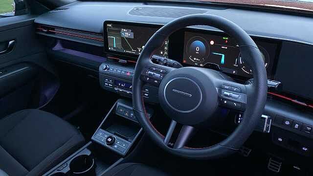 Hyundai KONA 1.6 GDi Hybrid N Line 5dr DCT Hybrid Hatchback Ultimate Red - Metallic