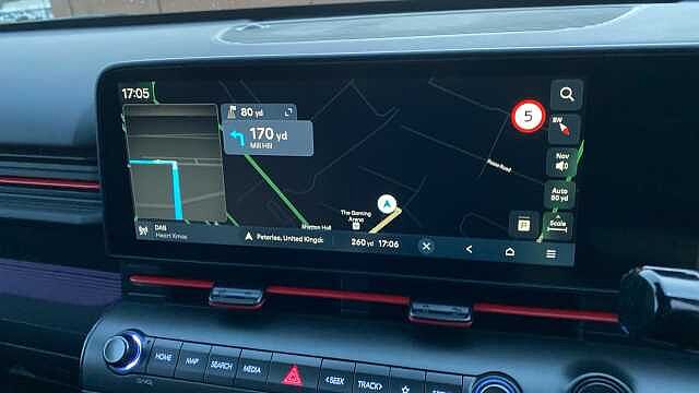 Hyundai KONA 1.6 GDi Hybrid N Line 5dr DCT Hybrid Hatchback Ultimate Red - Metallic