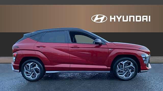 Hyundai KONA 1.6 GDi Hybrid N Line 5dr DCT Hybrid Hatchback Ultimate Red - Metallic