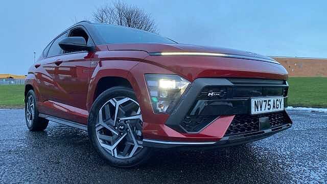 Hyundai KONA 1.6 GDi Hybrid N Line 5dr DCT Hybrid Hatchback Ultimate Red - Metallic