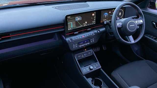 Hyundai KONA 1.6 GDi Hybrid N Line 5dr DCT Hybrid Hatchback Ultimate Red - Metallic