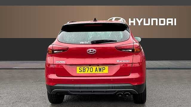 Hyundai TUCSON 1.6 CRDi 48V MHD 136 N Line 5dr 2WD Diesel Estate Red