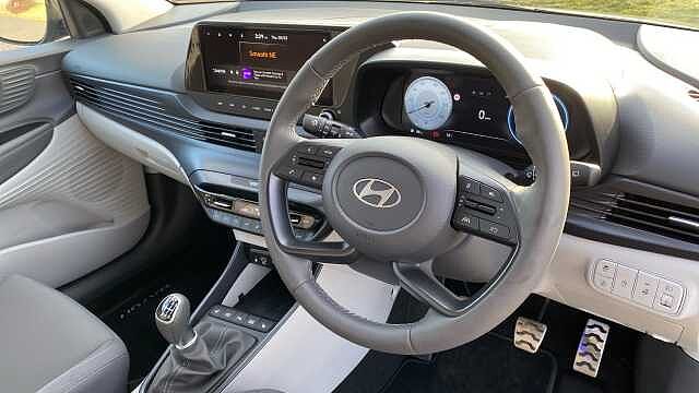 Hyundai BAYON 1.0 TGDi [90] Tech Line 5dr Petrol Hatchback Vibrant Blue - Pearl