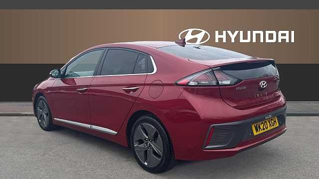 Hyundai IONIQ 1.6 GDi Hybrid Premium SE 5dr DCT Hybrid Hatchback Red