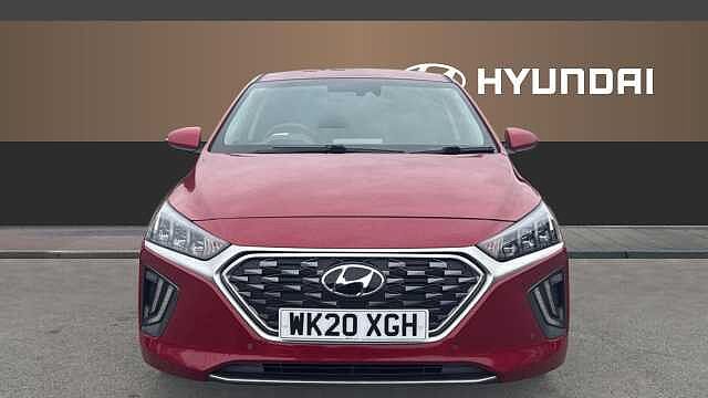 Hyundai IONIQ 1.6 GDi Hybrid Premium SE 5dr DCT Hybrid Hatchback Red