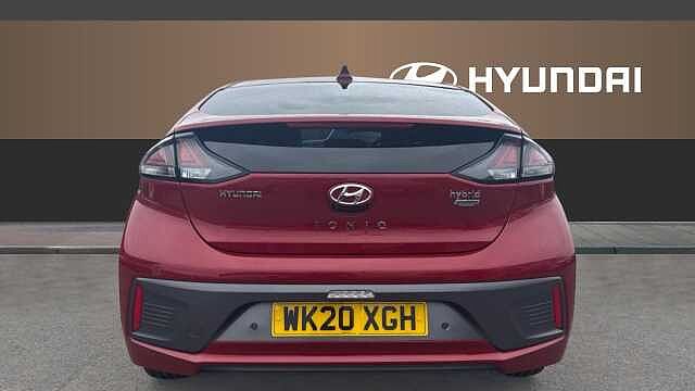 Hyundai IONIQ 1.6 GDi Hybrid Premium SE 5dr DCT Hybrid Hatchback Red