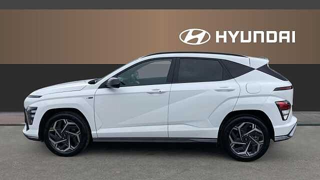 Hyundai KONA 1.0T 100 N Line 5dr Petrol Hatchback White