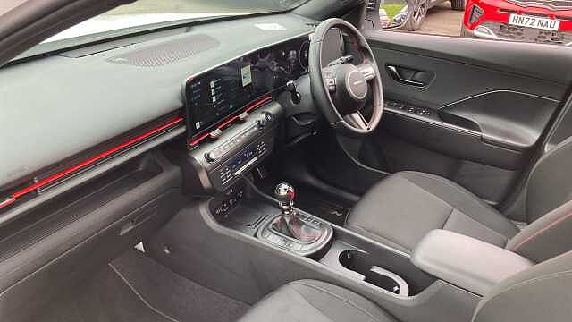 Hyundai KONA 1.0T 100 N Line 5dr Petrol Hatchback White