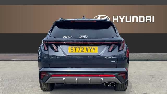 Hyundai TUCSON 1.6 TGDi 48V MHD 180 N Line S 5dr 4WD DCT Petrol Estate Grey