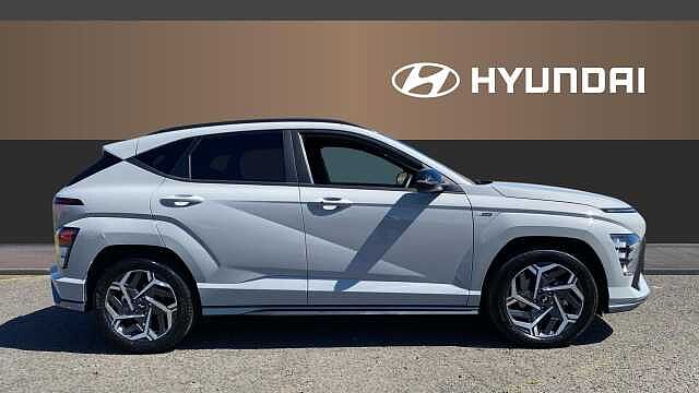 Hyundai KONA 1.6 Hybrid 129 N Line 5dr DCT Hybrid Hatchback Grey