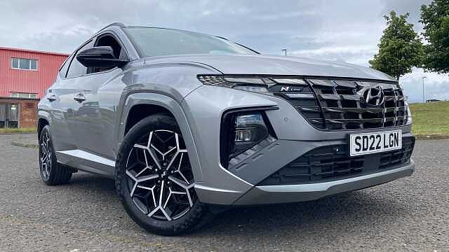 Hyundai TUCSON 1.6 TGDi N Line S 5dr 2WD Petrol Estate Silver