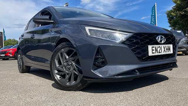 Hyundai I20 1.0T GDi 48V MHD Premium 5dr Petrol Hatchback Grey