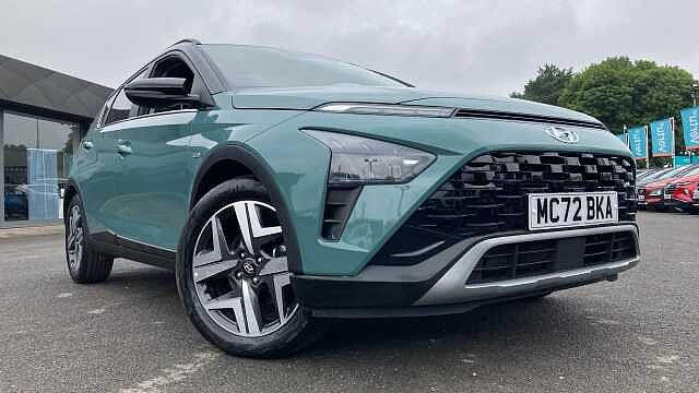 Hyundai BAYON 1.0 TGDi [120] 48V MHEV Ultimate 5dr DCT Petrol Hatchback Green