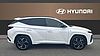 Hyundai TUCSON 1.6T 239 Hybrid N Line 5dr Auto Hybrid Estate White