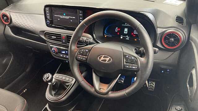 Hyundai I10 1.0T [90] N Line 5dr [Nav] Petrol Hatchback Black