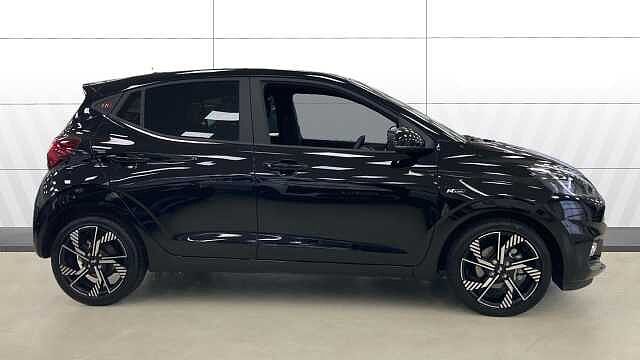 Hyundai I10 1.0T [90] N Line 5dr [Nav] Petrol Hatchback Black
